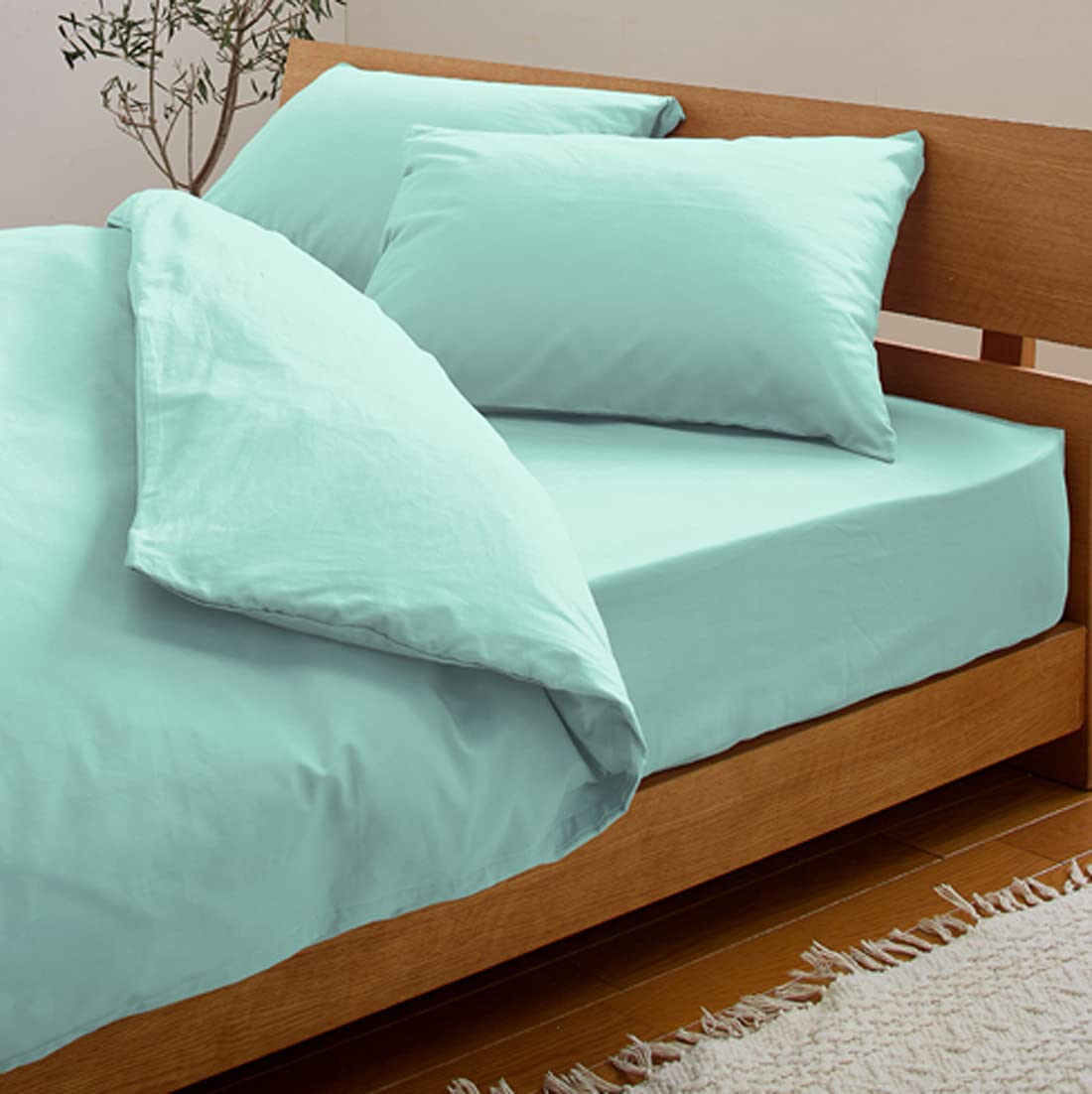 Amazon｜シーフィールド 日本製 綿100% 布団カバー3点セット ボックス